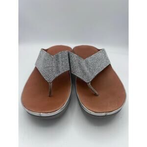 FitFlop Women's Crystal Embellished Slide Sandals